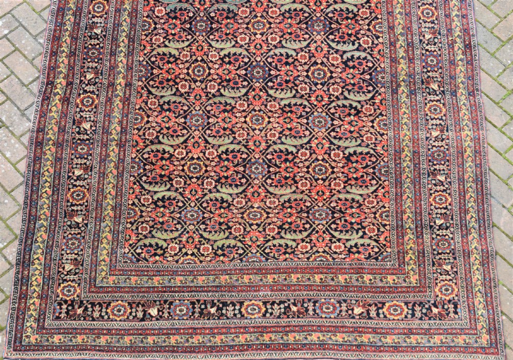 An antique North West Persian roomsize carpet 410x213cm View IV