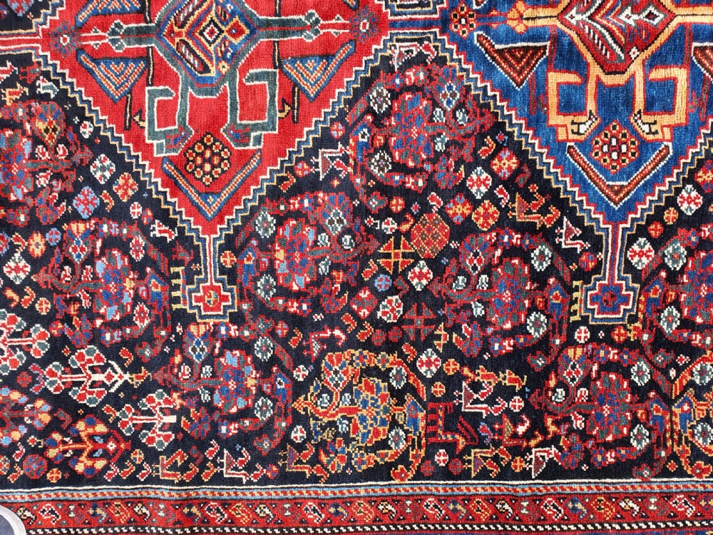 An antique Qasgai main carpet View IV