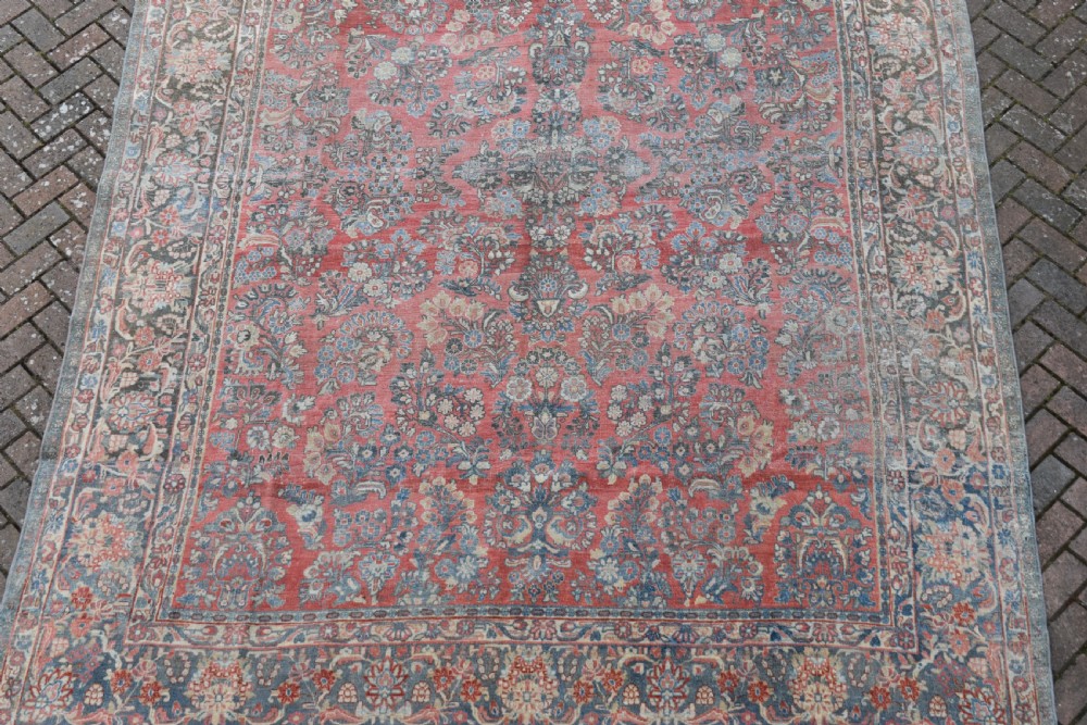 An Old Persian Sarouk roomsize carpet 366x268cm View V