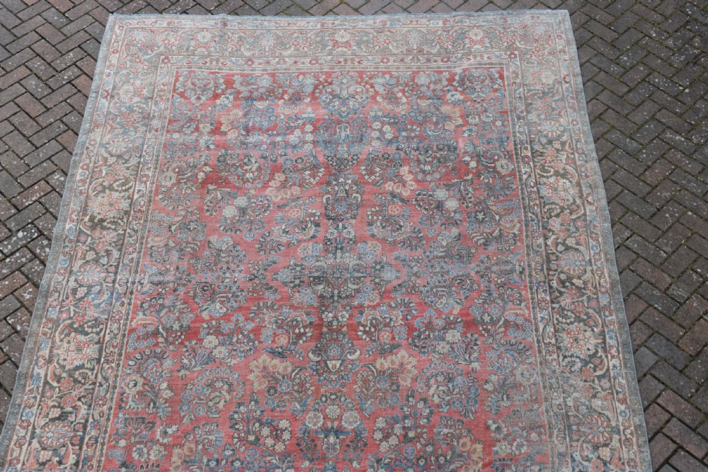 An Old Persian Sarouk roomsize carpet 366x268cm View VIII