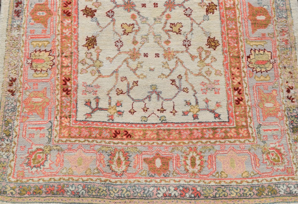 Antique Turkish Borlu small format carpet 285x205cm View II