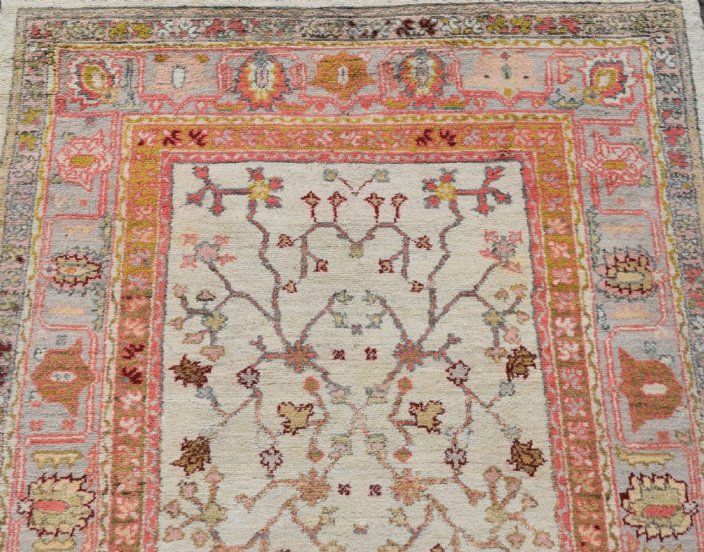 Antique Turkish Borlu small format carpet 285x205cm View III