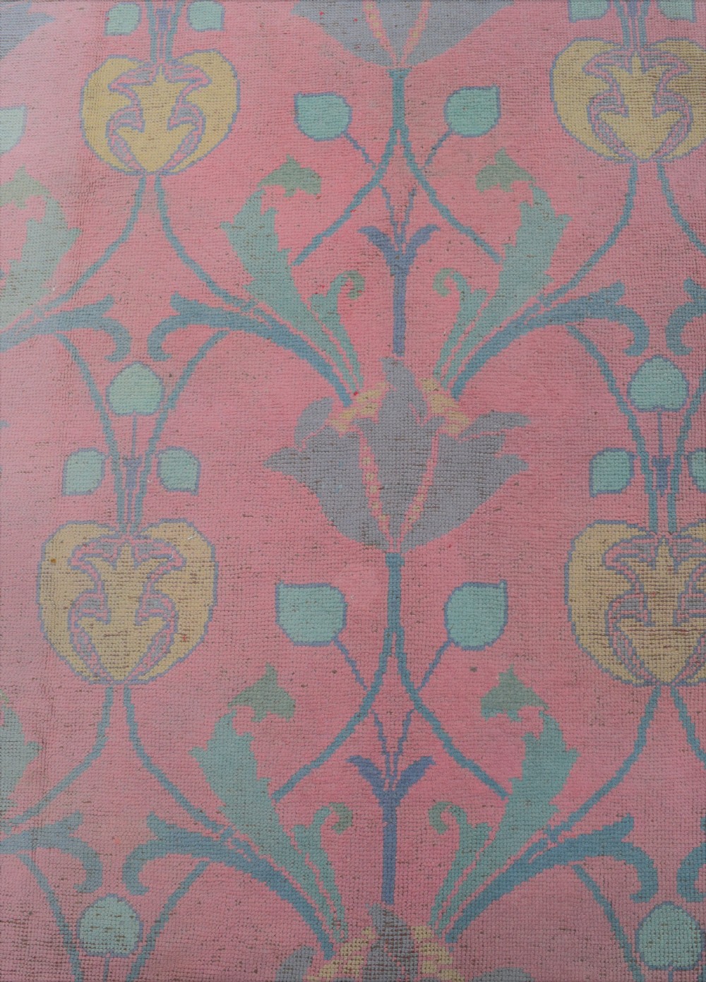 Antique Donegal arts and crafts  large carpet carpet of Voysey type 500x390cm View VIII
