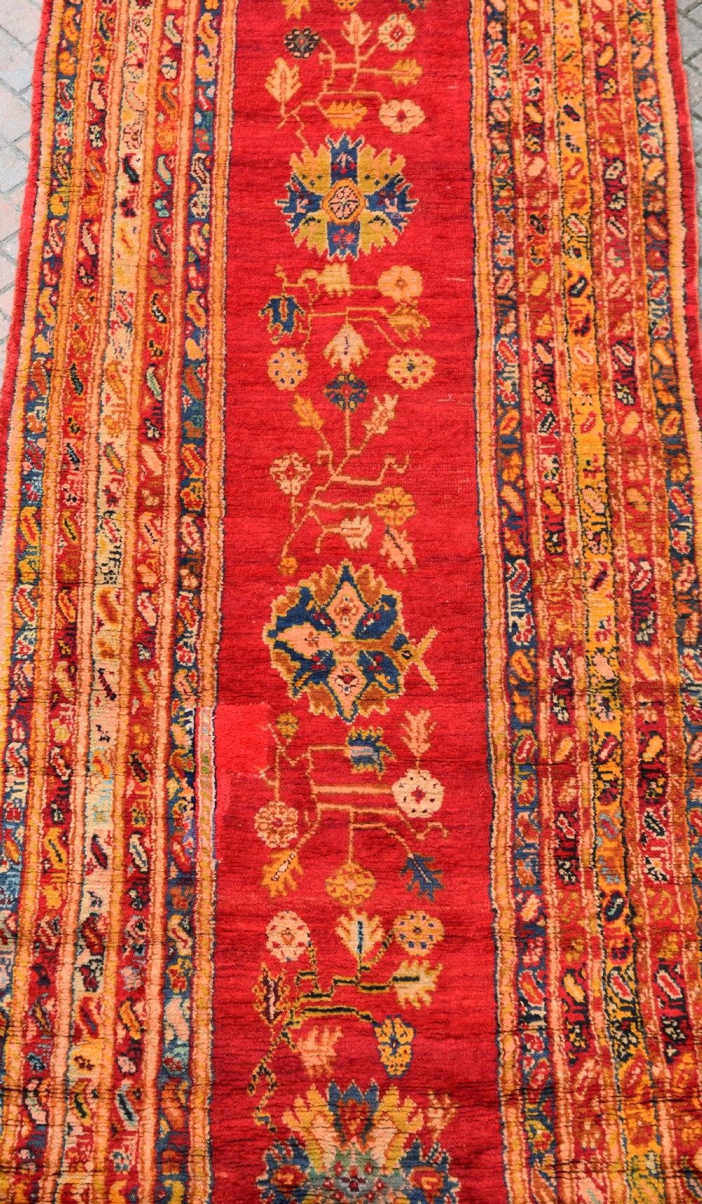 Large Ushak runner 459x137cm View II