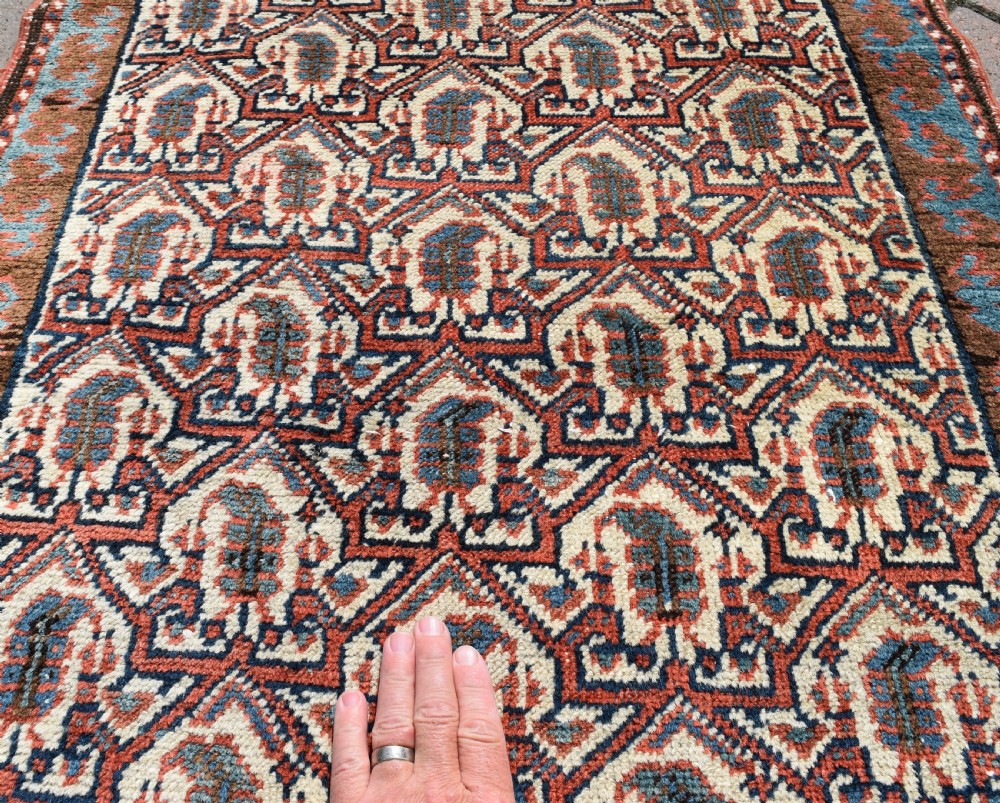 A pair of very long narrow antique runners View IV