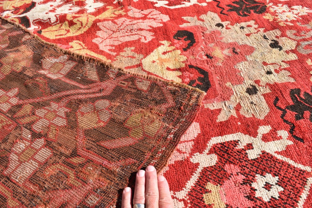 An antique Caucasian Karabagh carpet 280x165cm View V
