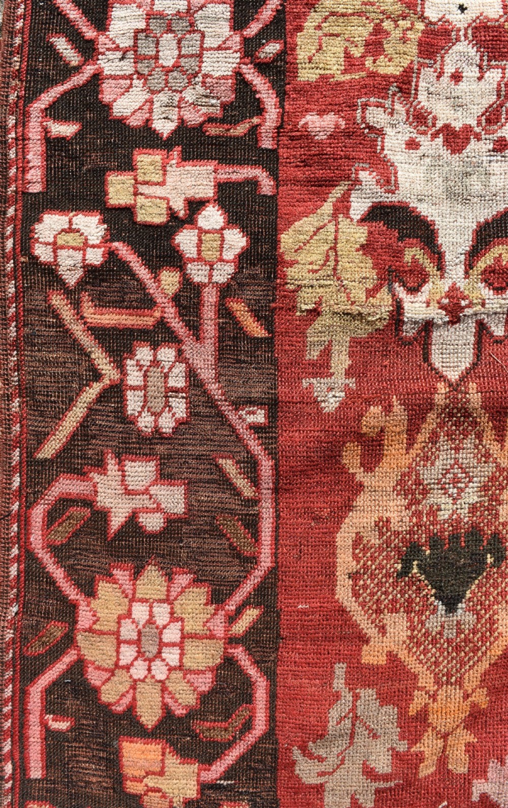 An antique Caucasian Karabagh carpet 280x165cm View VI