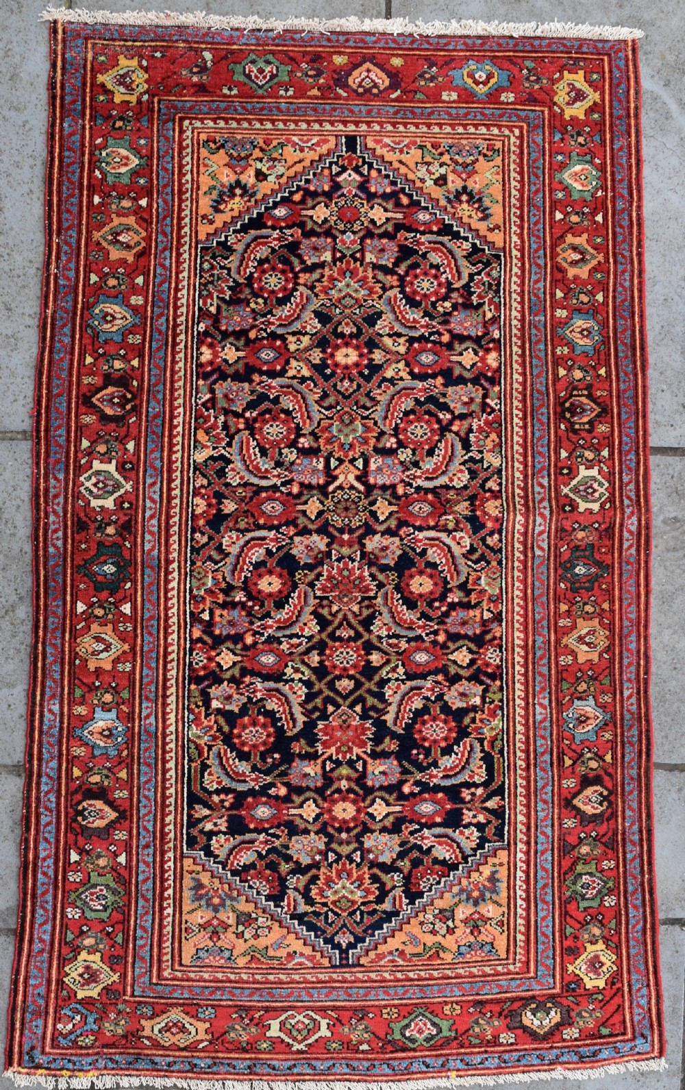 Antique Teleghan village rug 200x116cm