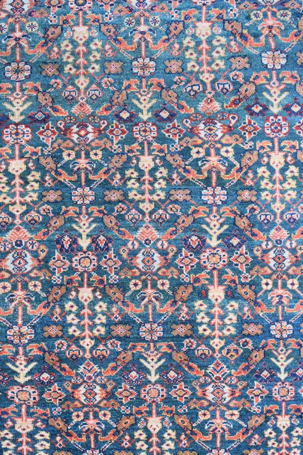 Antique Green Ground Mahal carpet 374x251 CM View IX