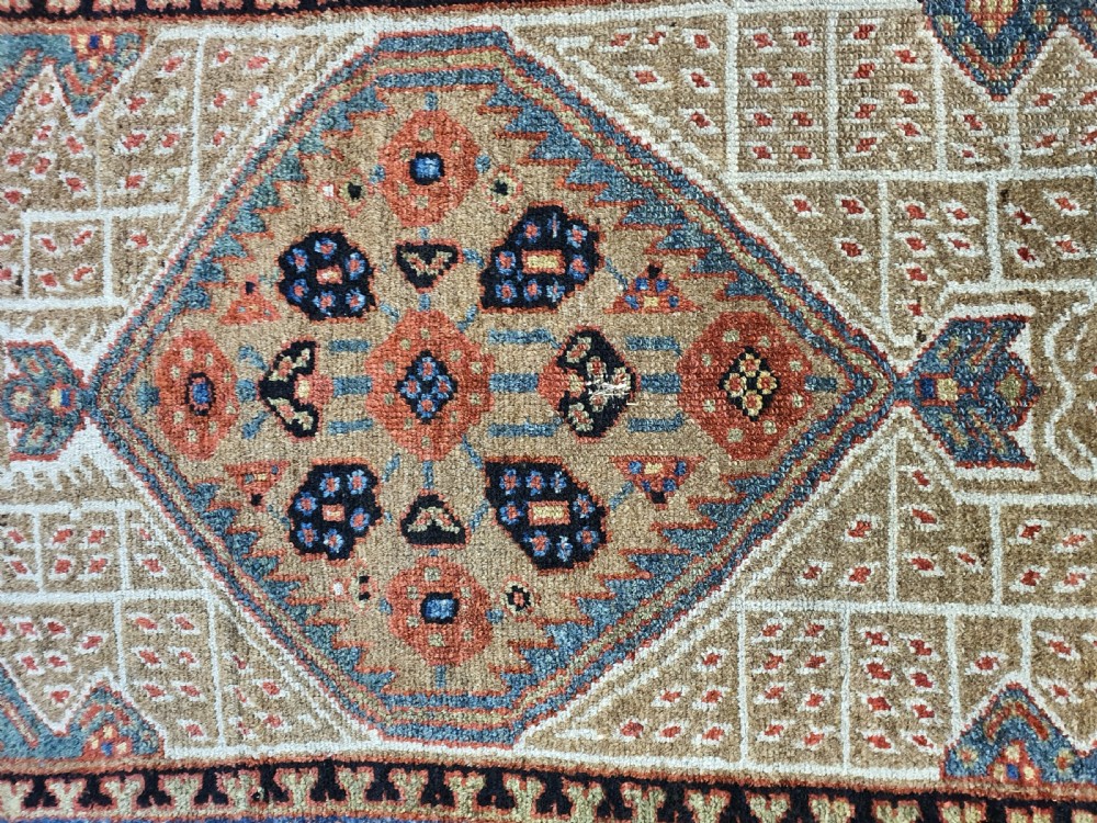 Antique Serab camel ground rug 138x102 cm View III