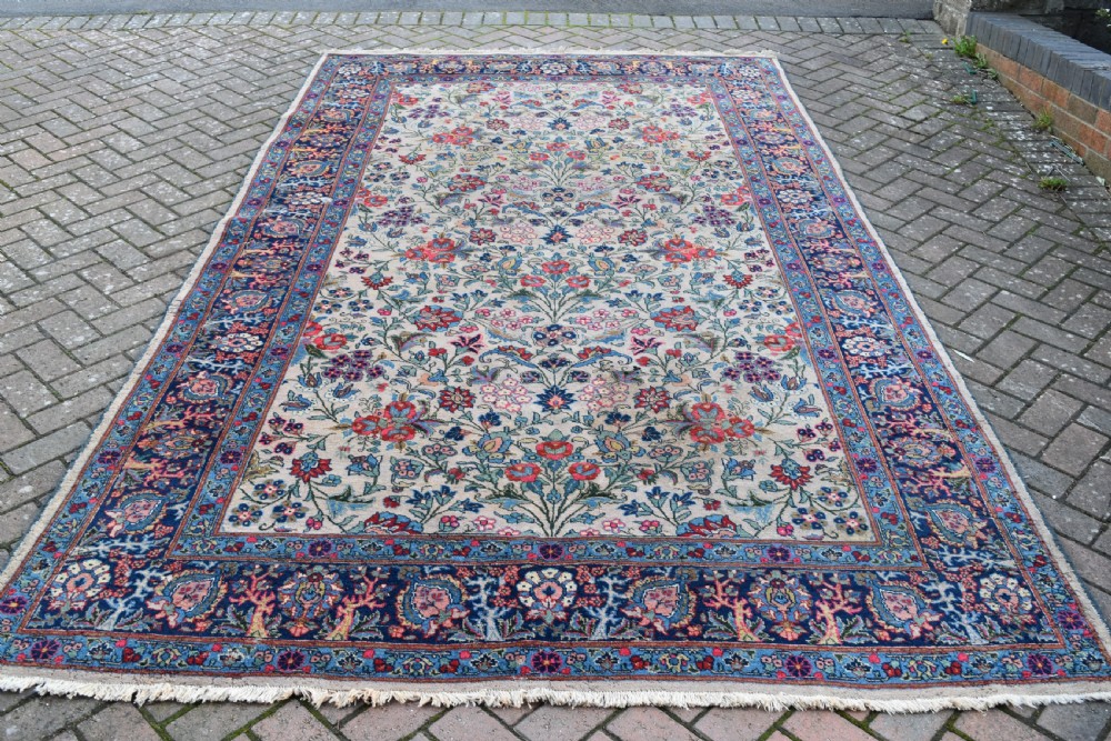 An old Tabriz roomsize carpet 340x201 cm
