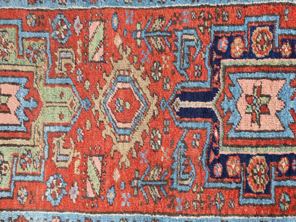Antique Heriz narrow runner 286x78 View II