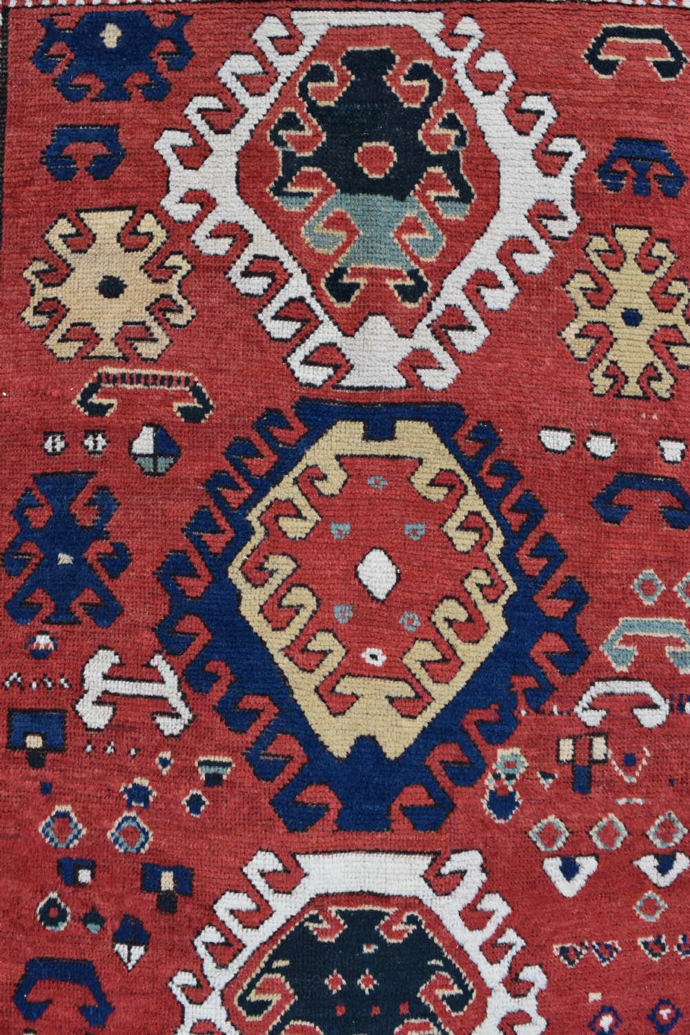 Antique Caucasian Borjalu Kazak village rug View II