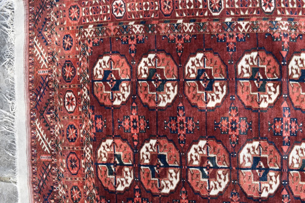 Antique Tekke Turkman rug 165x122cm View IV