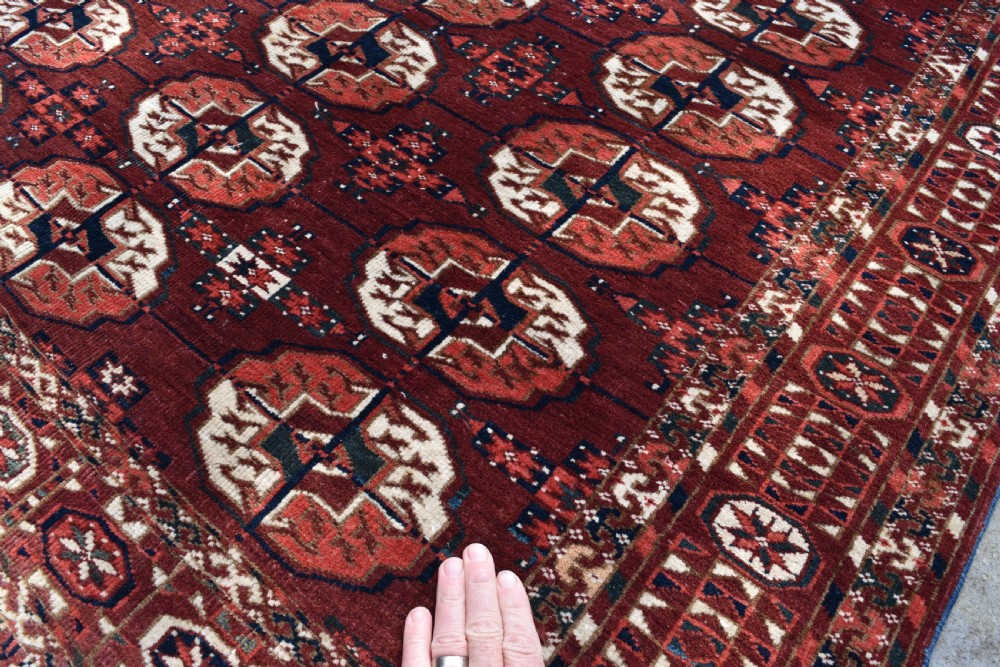 Antique Tekke Turkman rug 165x122cm View V