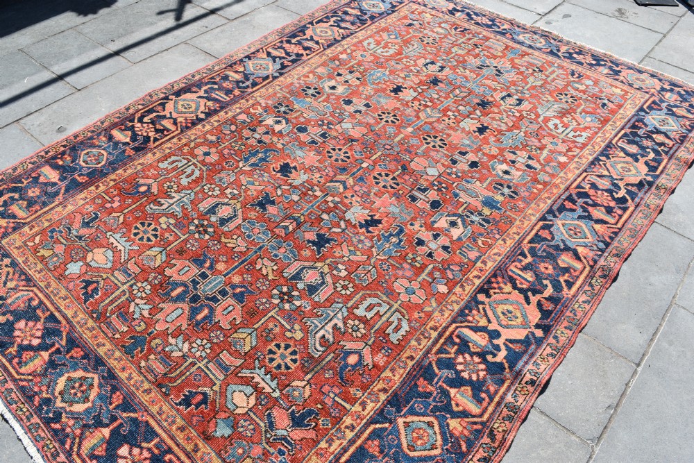 Antique Heriz small roomsize allover design carpet 295x205cm View III