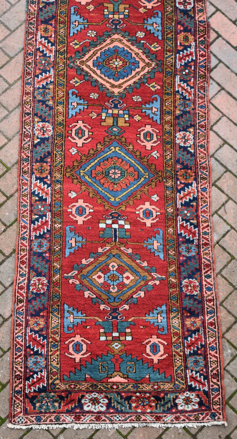 A good antique Heriz long narrow runner 530x89 cm View IV