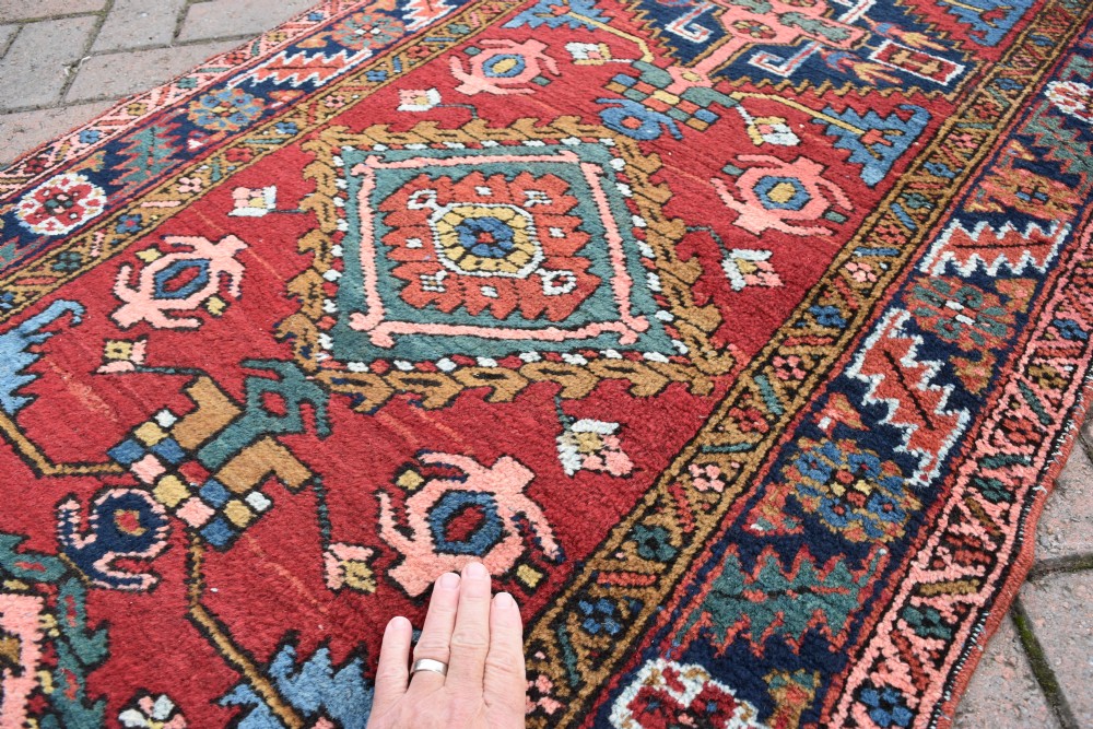 A good antique Heriz long narrow runner 530x89 cm View VI