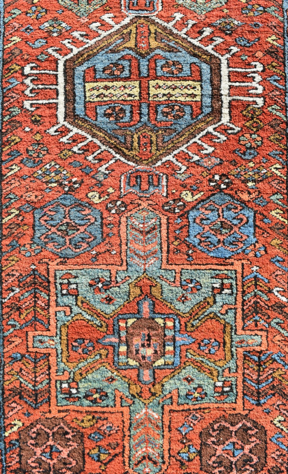 A good antique Heriz narrow runner 434x84 cm View VI