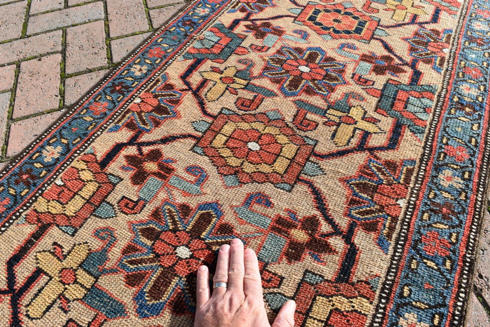 An antique Northwest Persian very narrow hall runner 369x68 cm View III