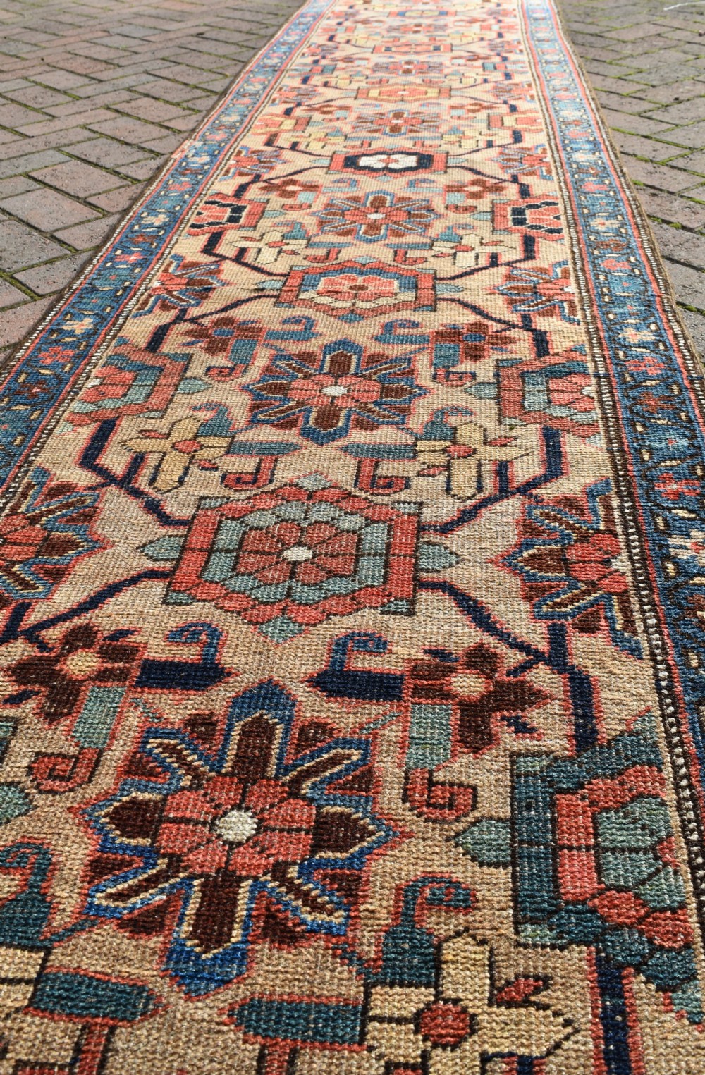 An antique Northwest Persian very narrow hall runner 369x68 cm View VIII
