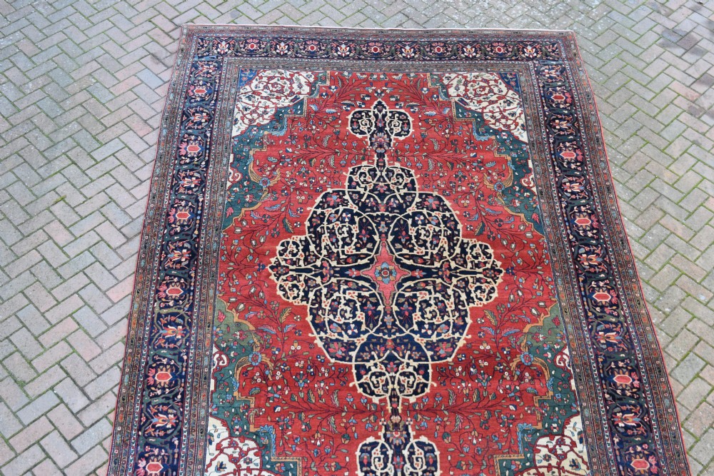 An exceptional antique Ferahan carpet 399x264cm View V