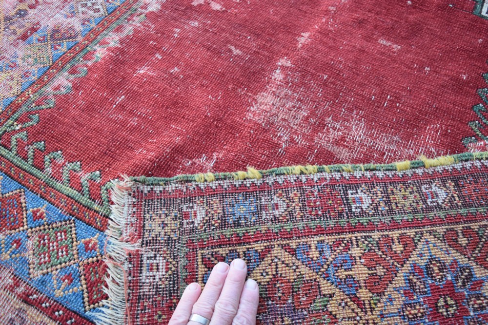 An early Anatolian Mudjur prayer rug circa 1800 View VII
