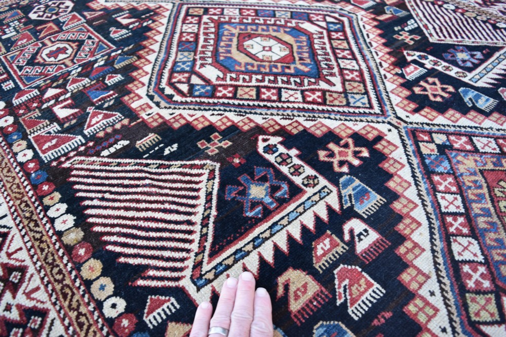 An antique Caucasian Shirvan rug 182x126cm View IV