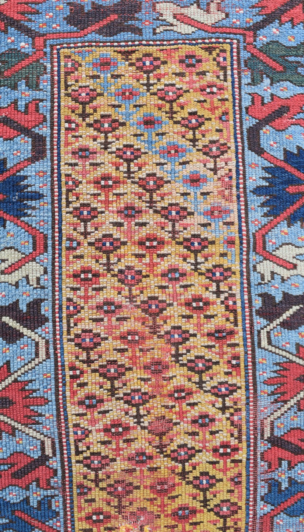 A long narrow Kurdish runner 503x86 cm View V