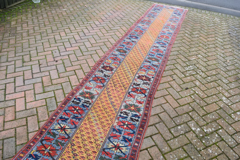 A long narrow Kurdish runner 503x86 cm View VI