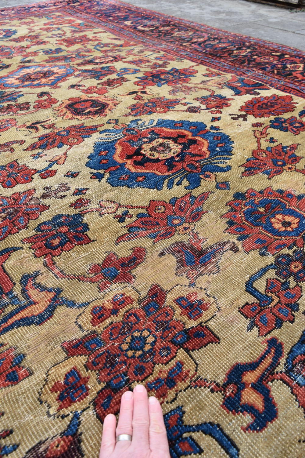 Antique Ferahan roomsize carpet 344x232 cm View VIII