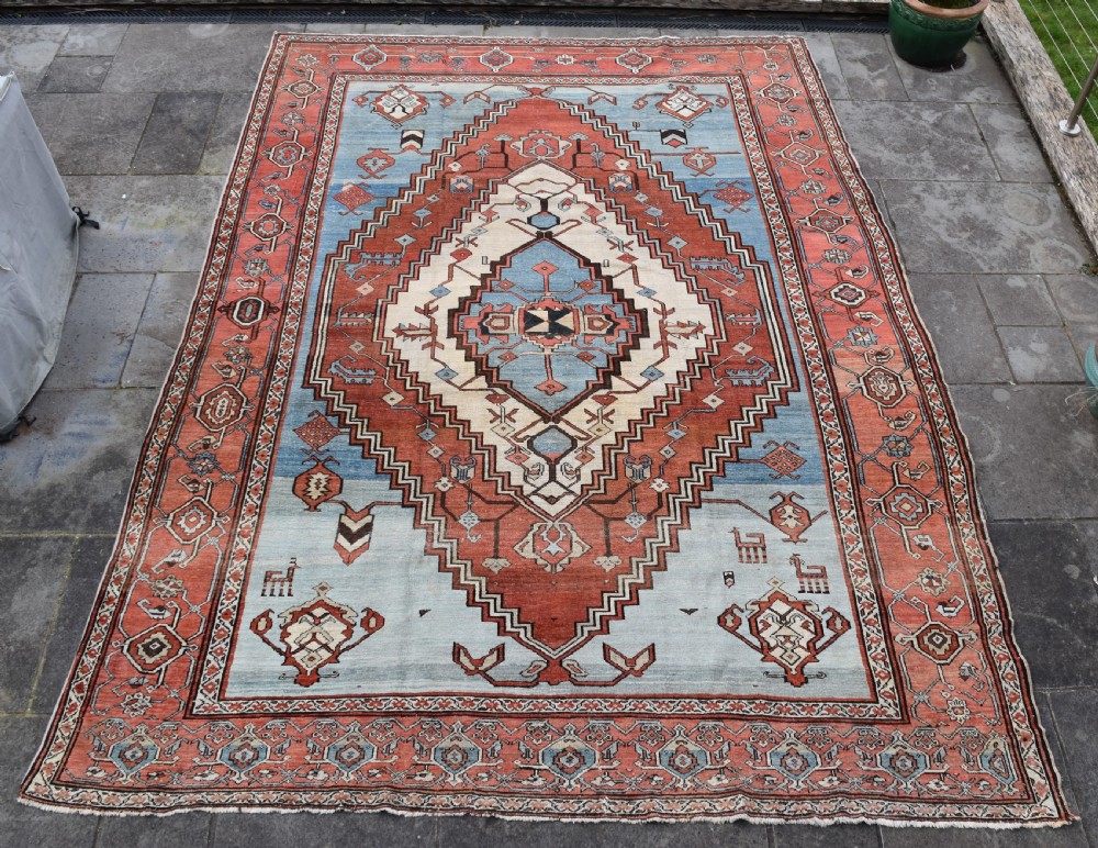 Antique Karaja roomsize carpet 390x289 cm