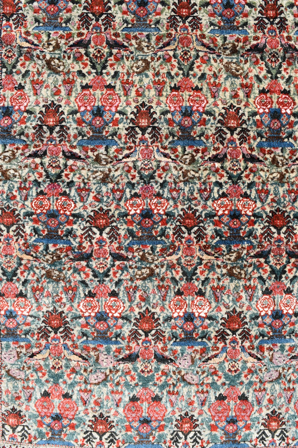 A very fine, part silk antique Tehran carpet 315x218 cm View II