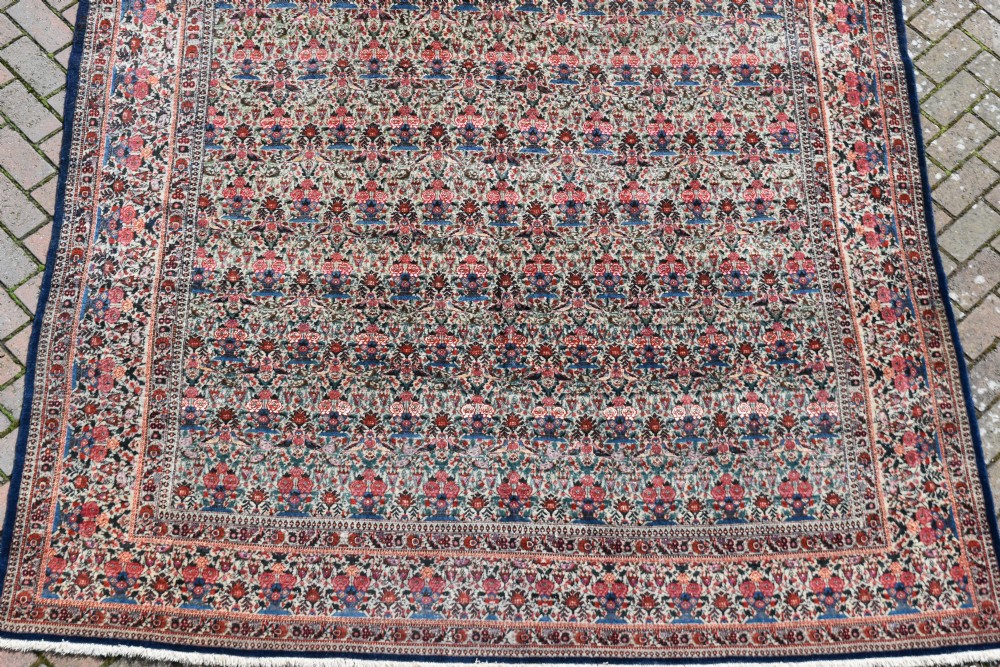 A very fine, part silk antique Tehran carpet 315x218 cm View VI