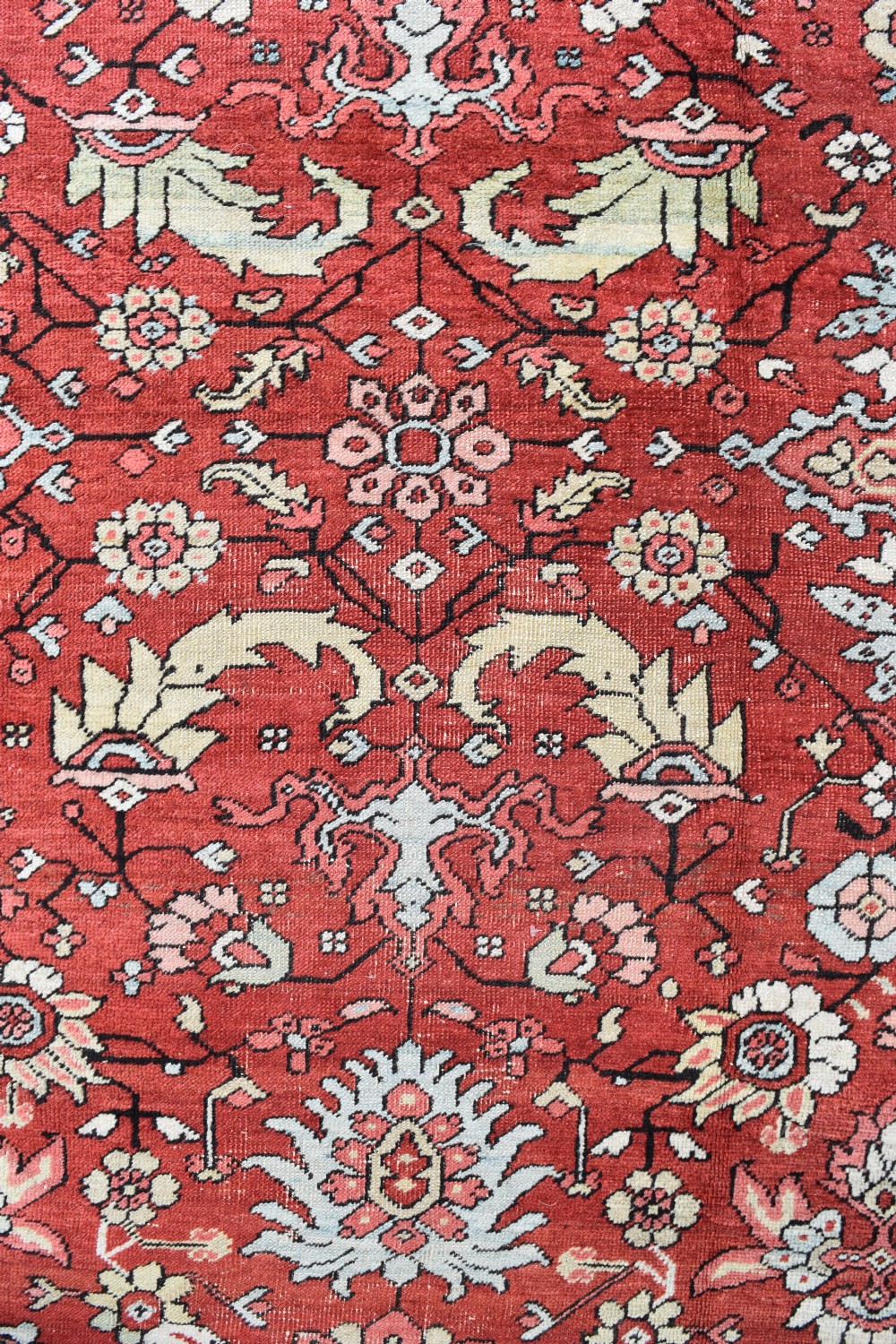 Very large antique Heriz carpet 575x369cm View II