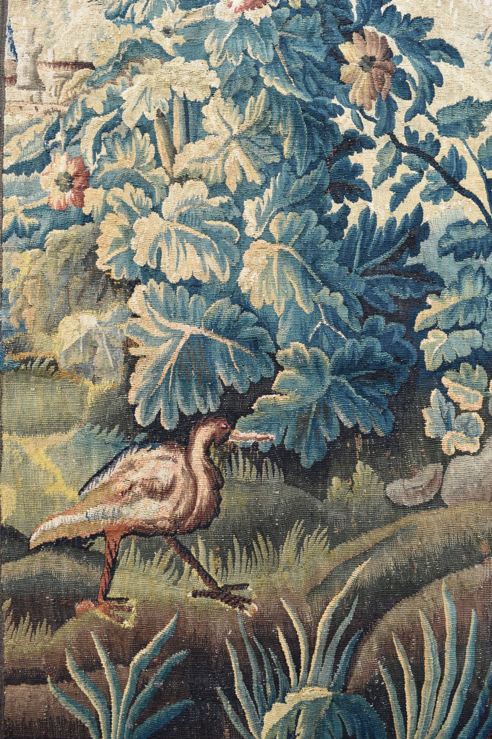An 18th century Flemish tapestry fragment 250x150 cm View IV