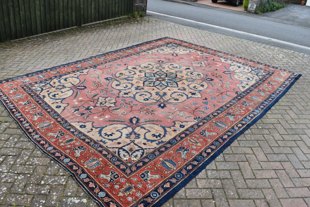 An antique Khoy Tabriz Country house carpet 370x292 cm View II