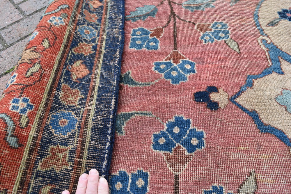 An antique Khoy Tabriz Country house carpet 370x292 cm View VIII