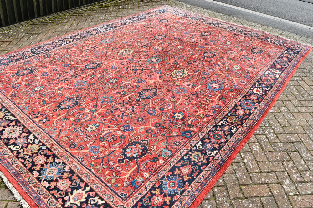 An Old Muschabad Mahal carpet  410x295 cm View IV