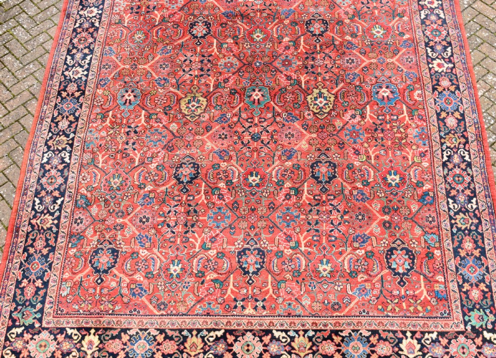 An Old Muschabad Mahal carpet  410x295 cm View VII