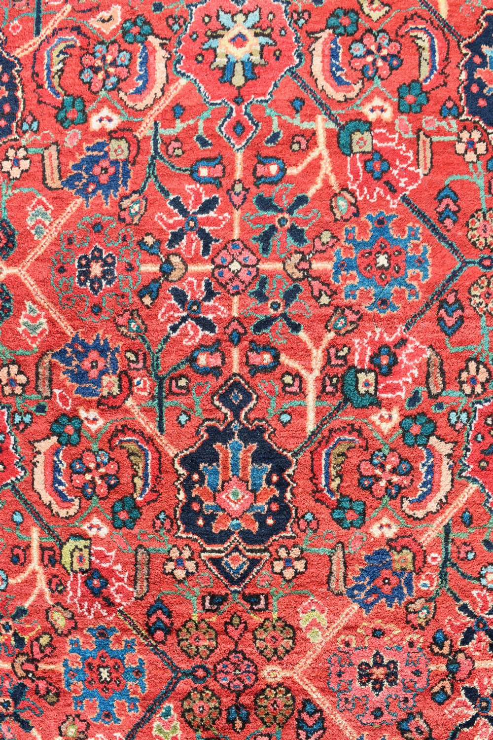 An Old Muschabad Mahal carpet  410x295 cm View VIII