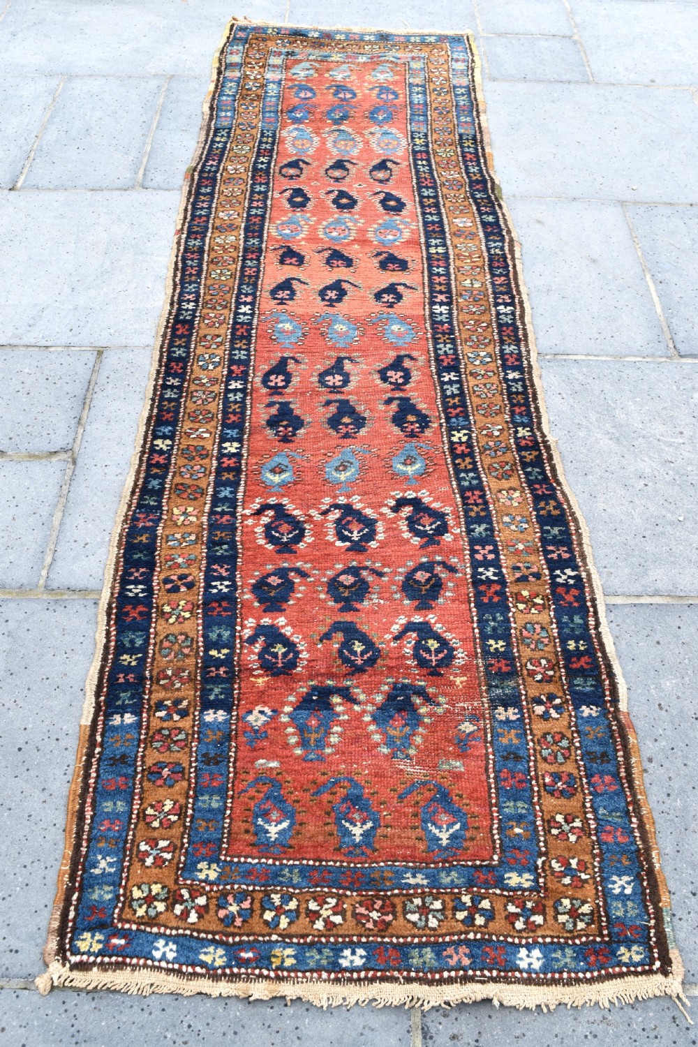 Antique Gorravan narrow runner 277x82cm View III
