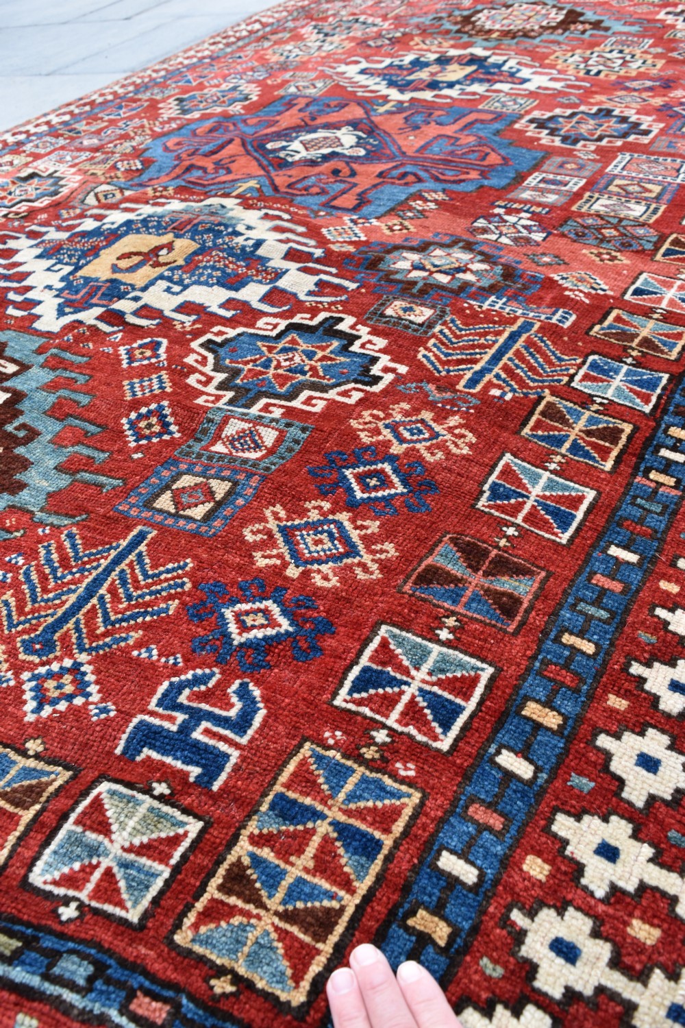 An early Kurdish Kordi carpet 268x180 cm View VIII