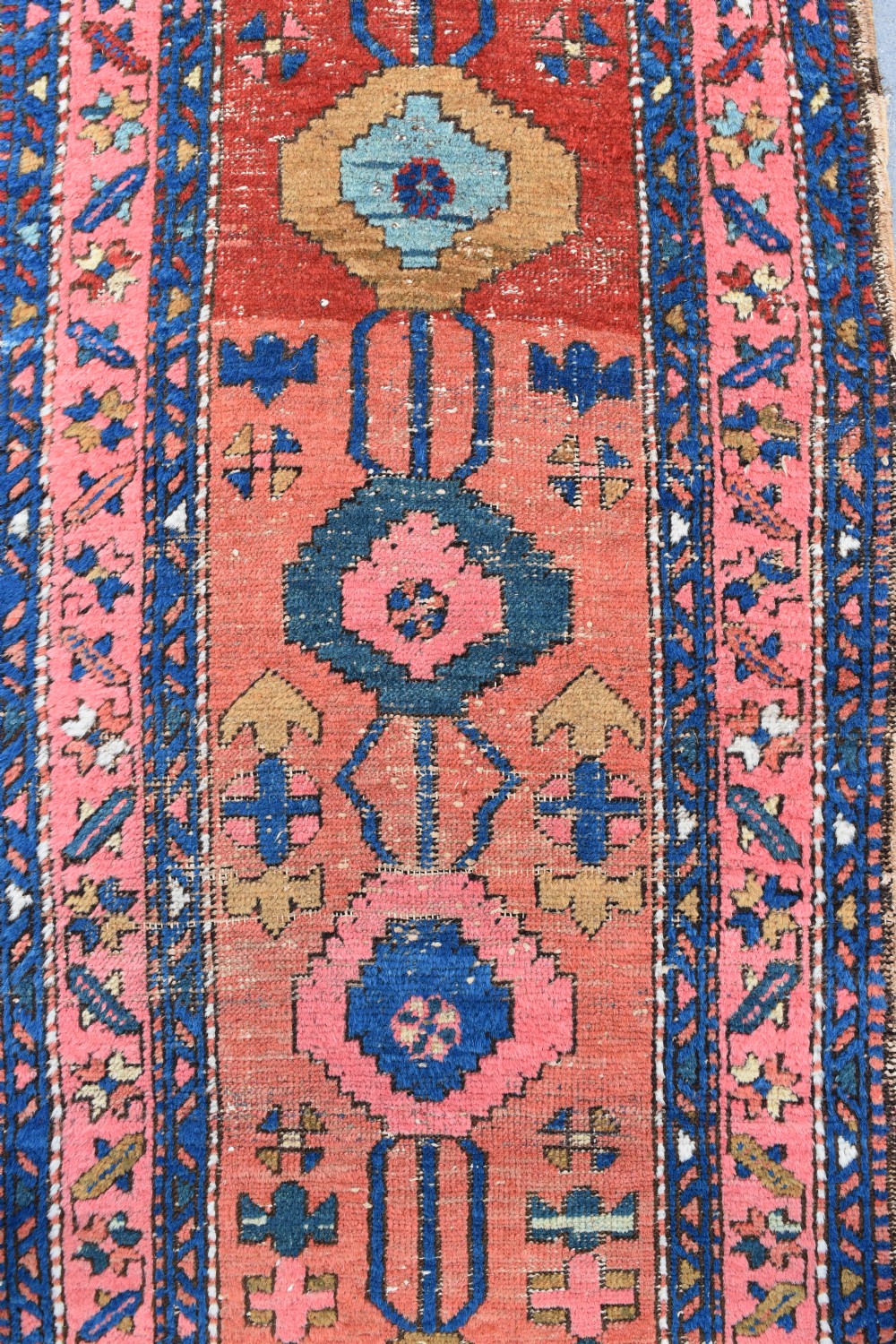 Antique Gorravan narrow country house runner 260x71cm View VI