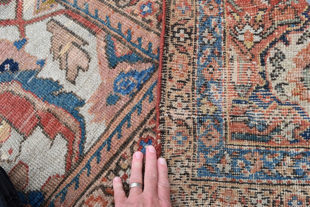 An antique Mahal country house carpet carpet 310x247cm View IX