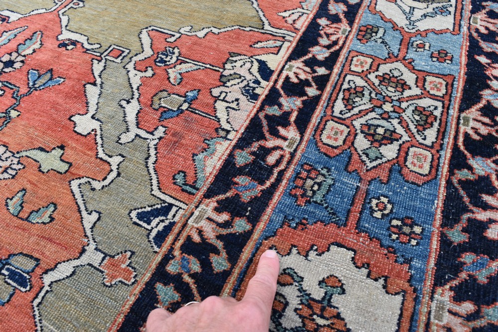 A super fine Sarouk Ferahan rug 230x126cm View VIII