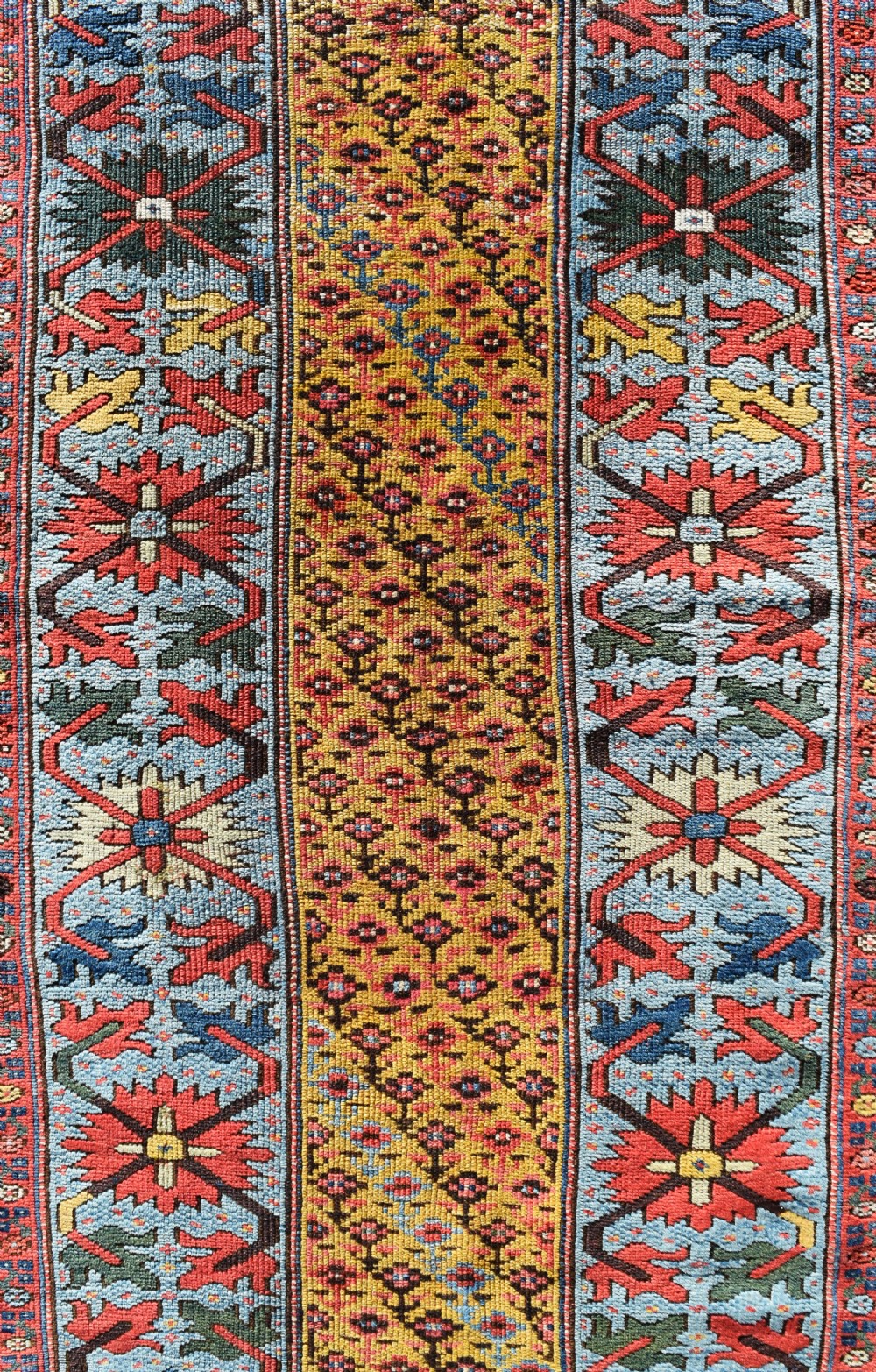 Antique Kurdish long narrow country house runner 503x89 cm View III