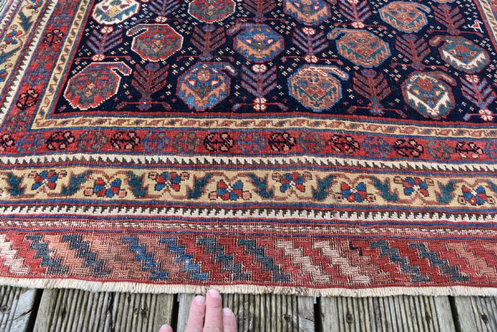 A very fine antique Afshar rug 136x100cm View IV