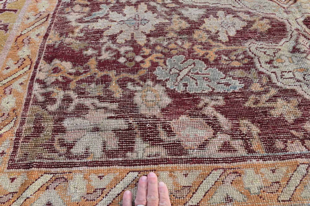 An antique Feseneh country house carpet 343x253cm View IX