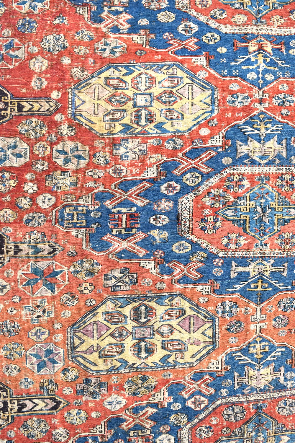An antique Caucasian  Kuba Sumak carpet 289x203cm View VIII
